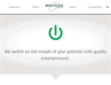 Tablet Screenshot of medialifesystem.net